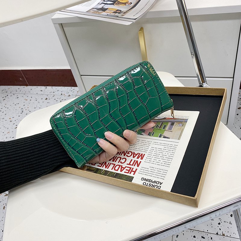 PU Leather Long Wallet