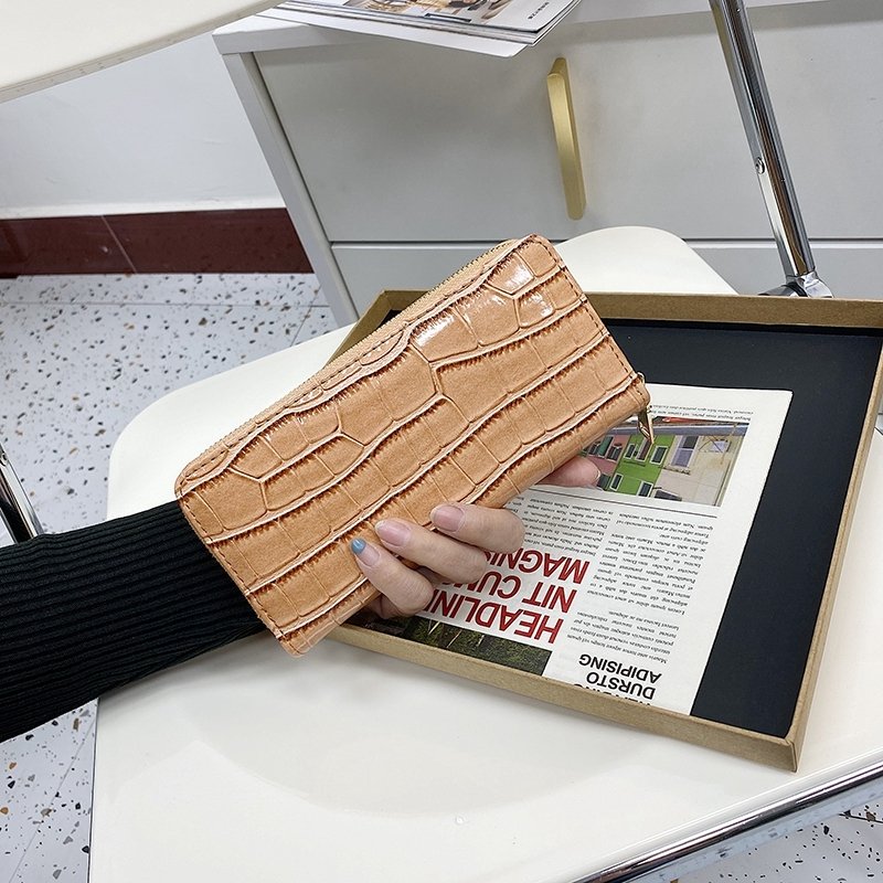 PU Leather Long Wallet