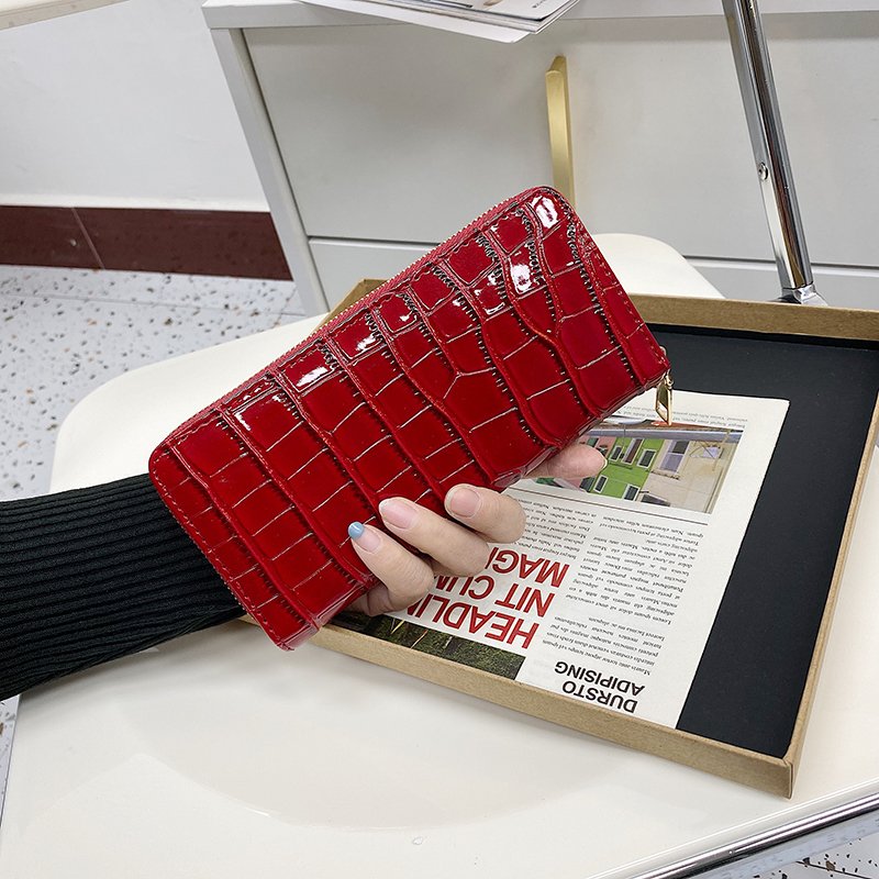 PU Leather Long Wallet