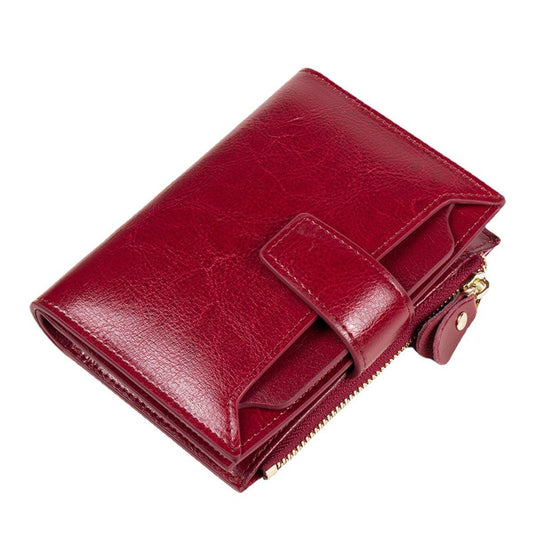 Oil Wax Leather Wallet