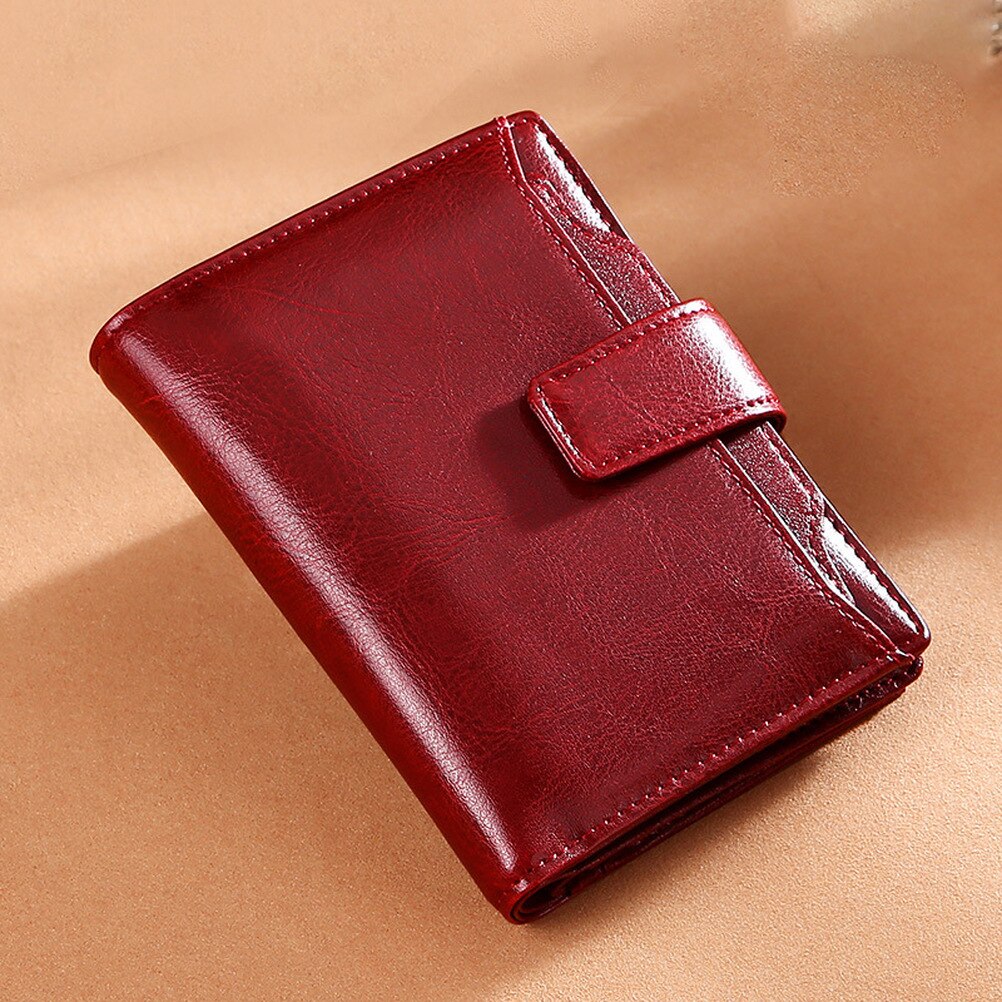 Oil Wax Leather Wallet