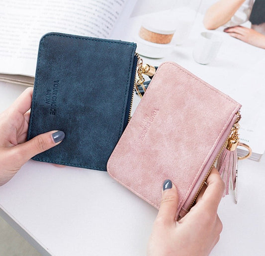 Marble Leather Wallet