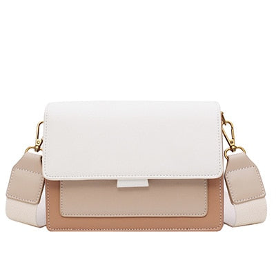 Color Block Shoulder Bag