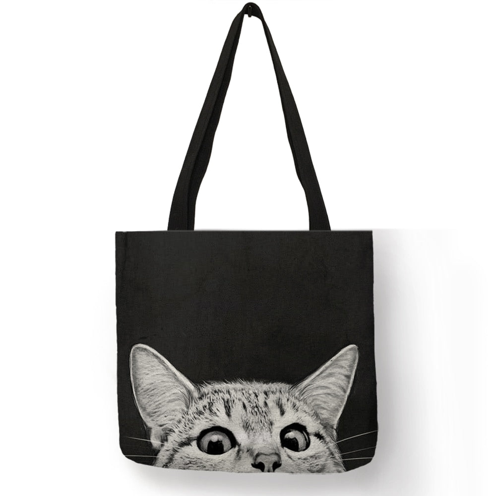 Black Cat Tote Bag