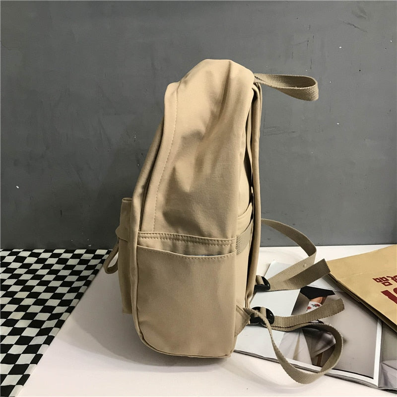 Simple Canvas Backpack