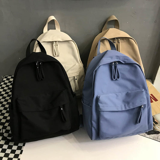 Simple Canvas Backpack