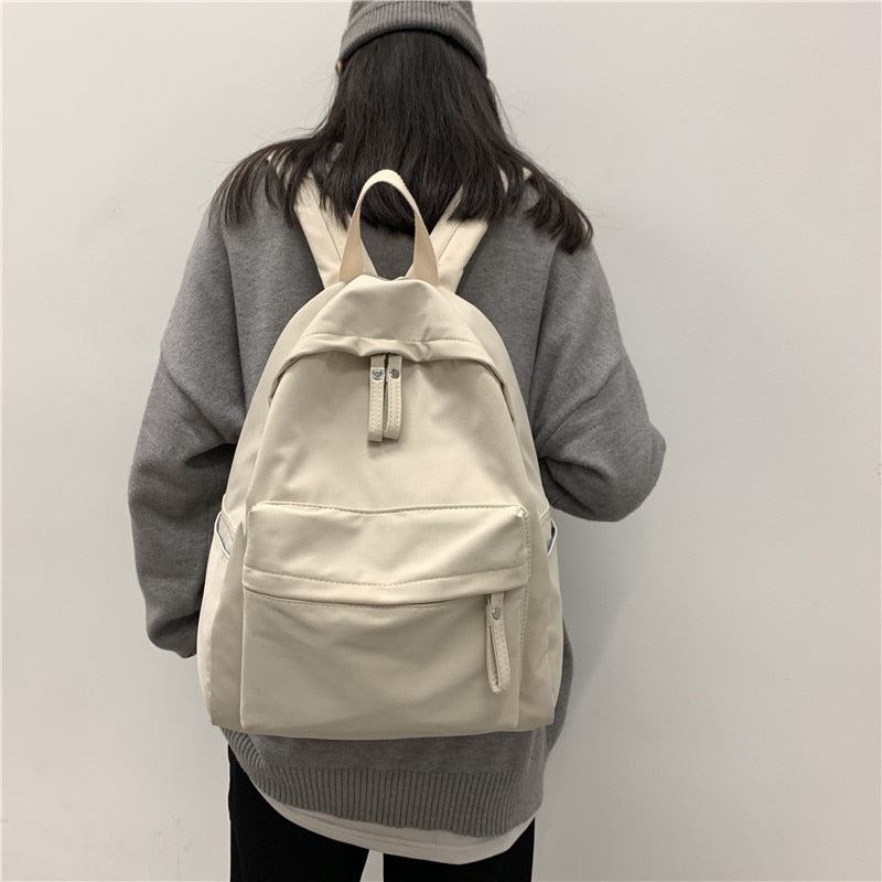 Simple Canvas Backpack