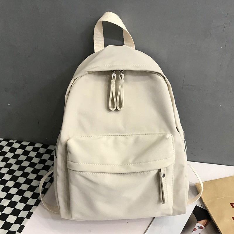 Simple Canvas Backpack