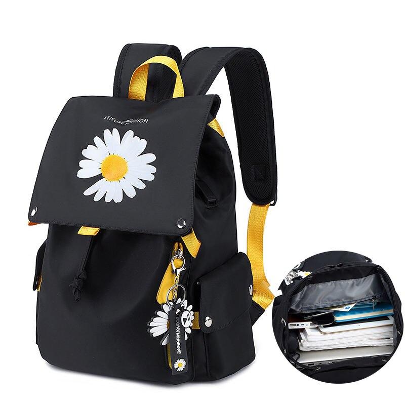 Daisy Patterned Backpack