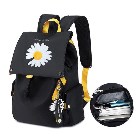 Daisy Patterned Backpack