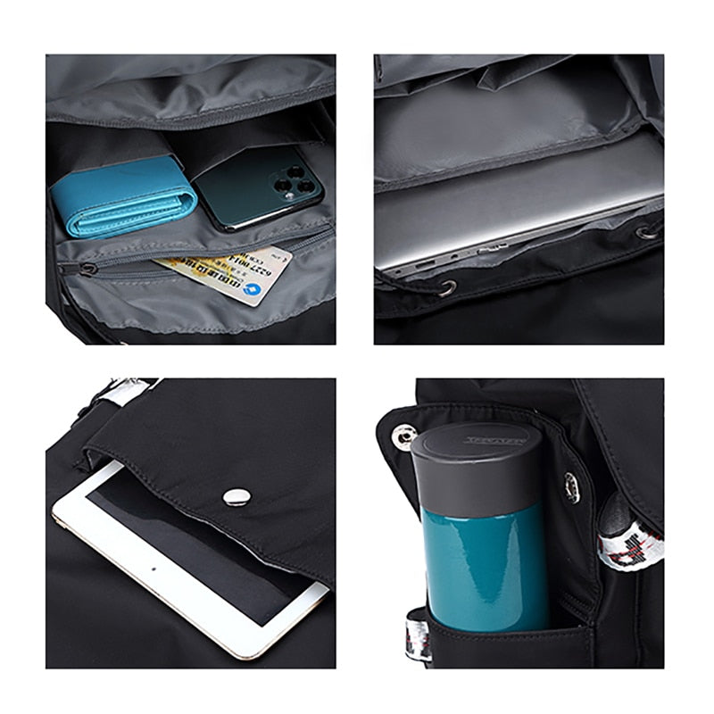 Daisy Patterned Backpack