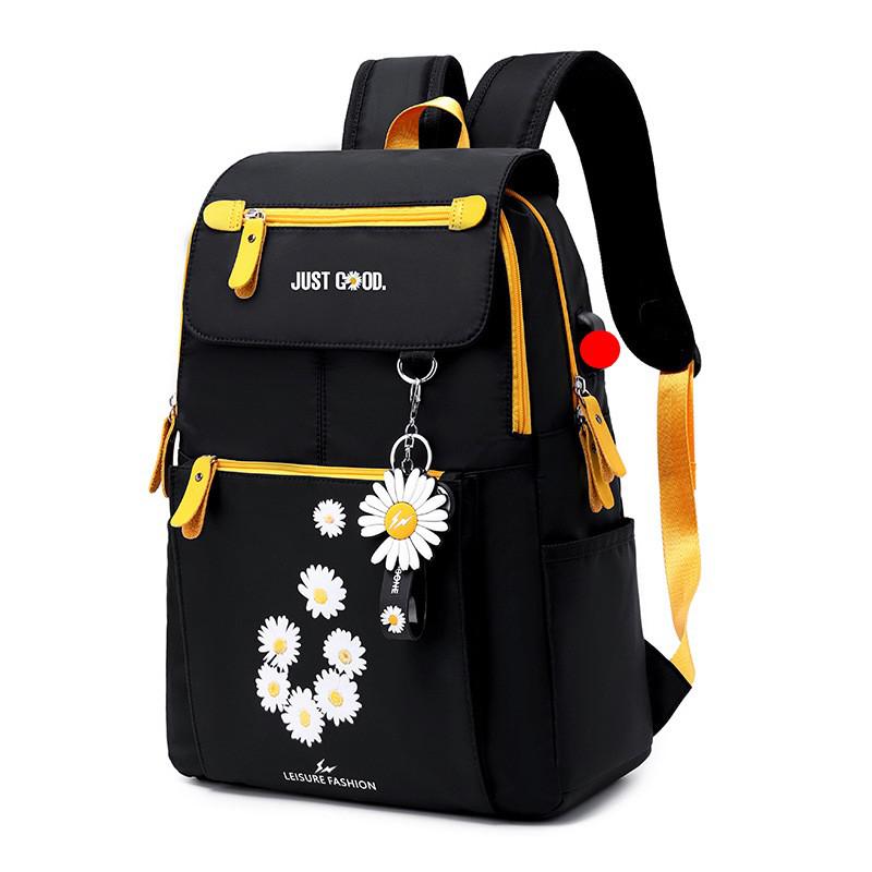 Daisy Patterned Backpack