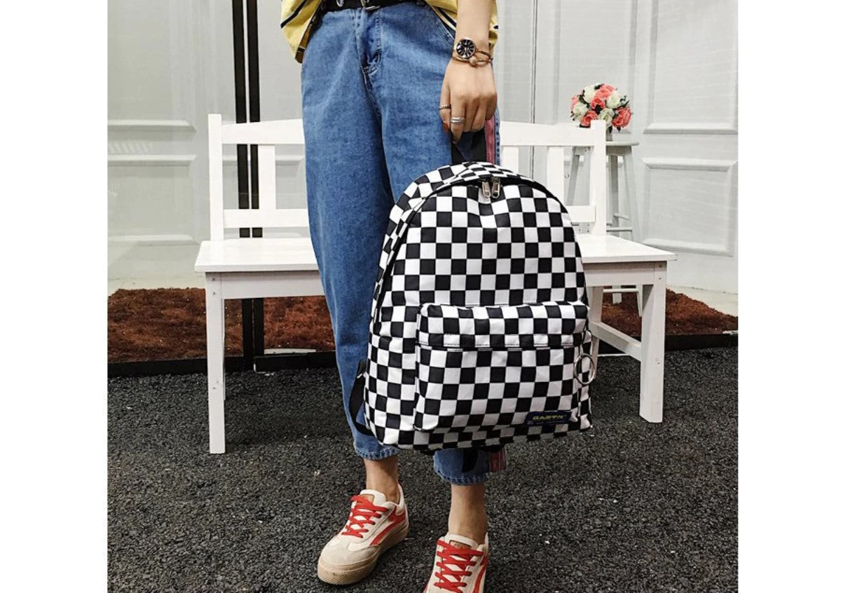 Chess Print Backpack