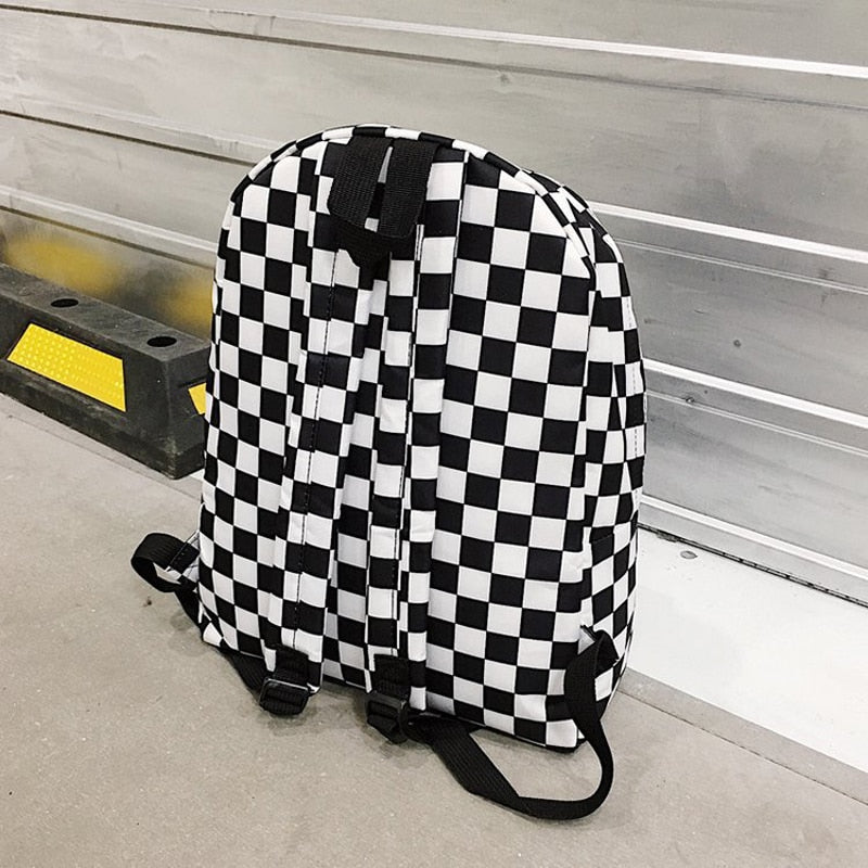 Chess Print Backpack