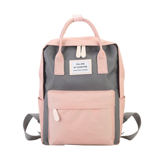 Waterproof Canvas Unisex Harajuku Backpack