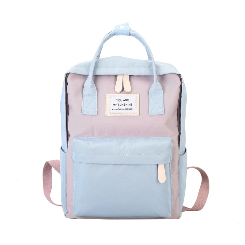 Waterproof Canvas Unisex Harajuku Backpack