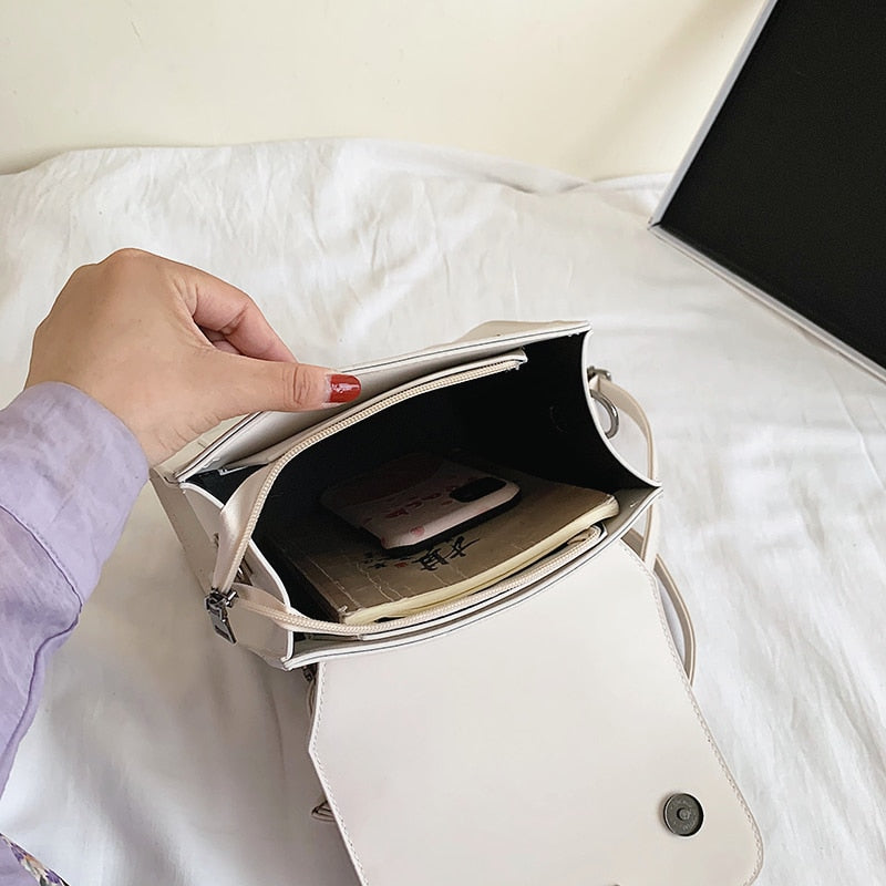 Small PU Leather Backpack for Women