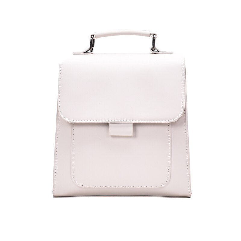 Small PU Leather Backpack for Women