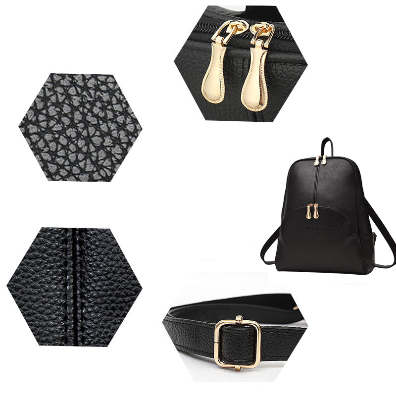 Small Leather Backpack