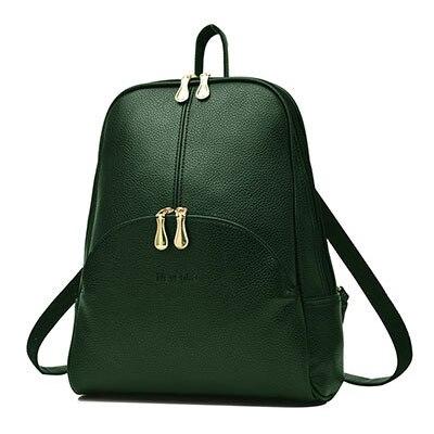 Small Leather Backpack