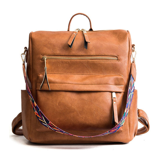 Large Capacity Retro Backpack