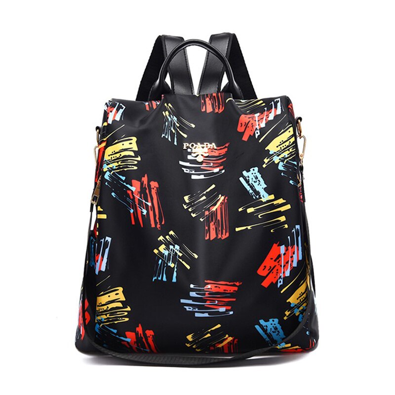 Colorful Capacious Oxford Cloth Backpack