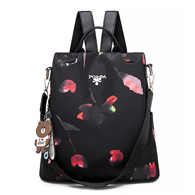 Colorful Capacious Oxford Cloth Backpack