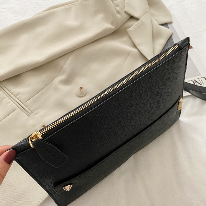 PU Leather Clutch Bag