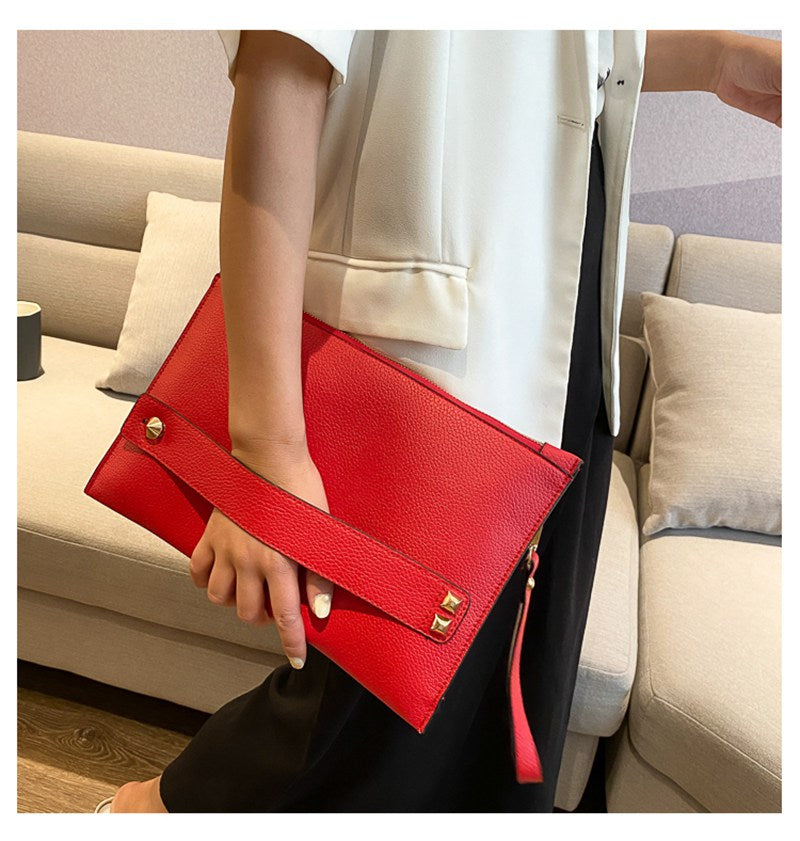 PU Leather Clutch Bag