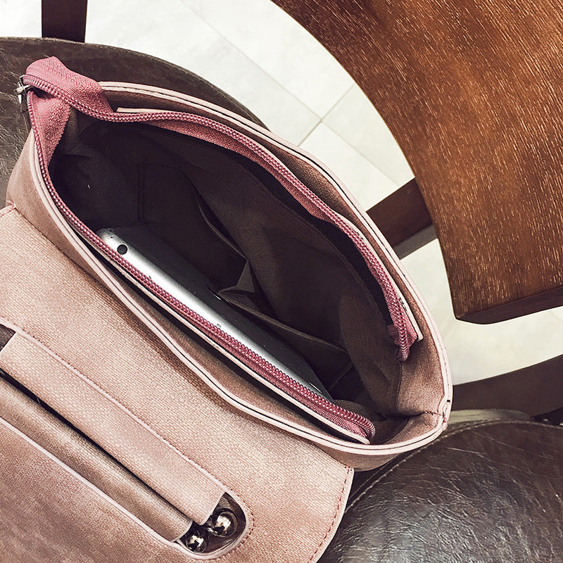 Marble Eco-Leather Backpack