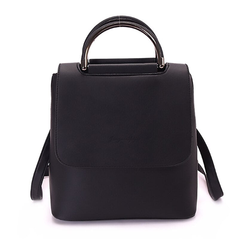 Marble Eco-Leather Backpack