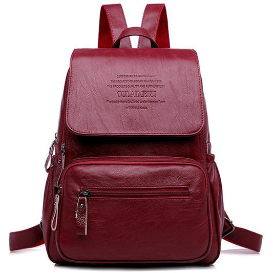 Leather Backpack