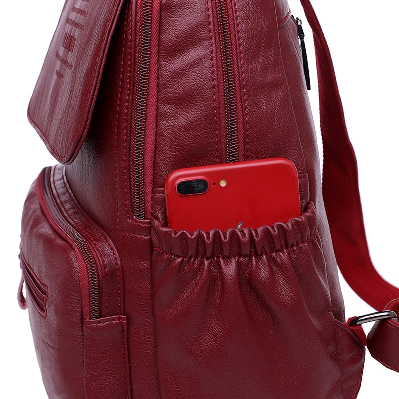Leather Backpack