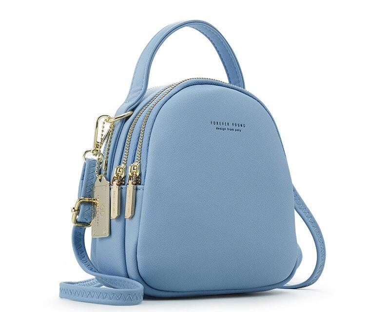 Casual PU Leather Mini Backpack