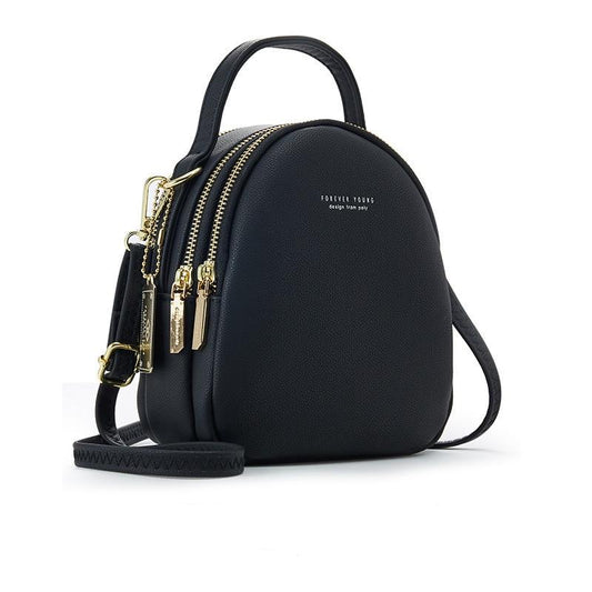 Casual PU Leather Mini Backpack