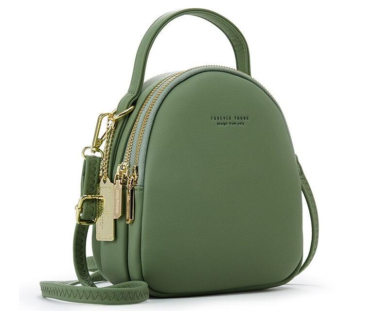 Casual PU Leather Mini Backpack