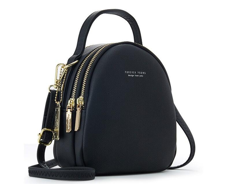 Casual PU Leather Mini Backpack