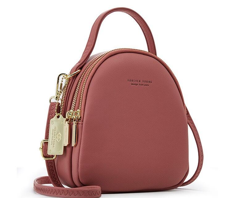 Casual PU Leather Mini Backpack