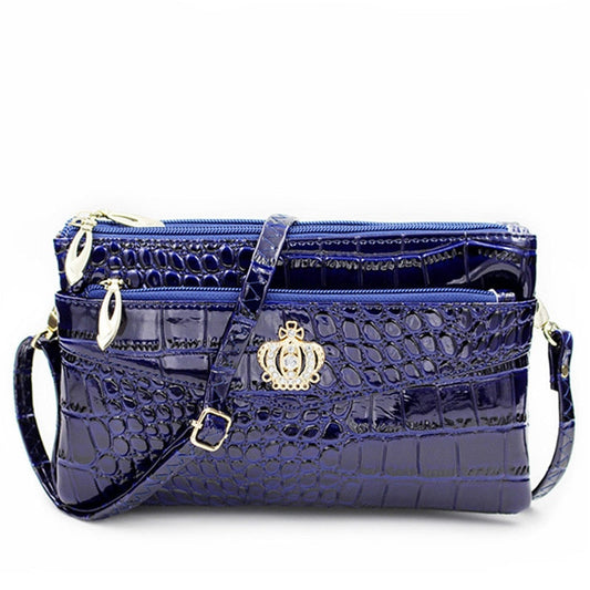 Exquisite Small Patent Leather Clutch Bag