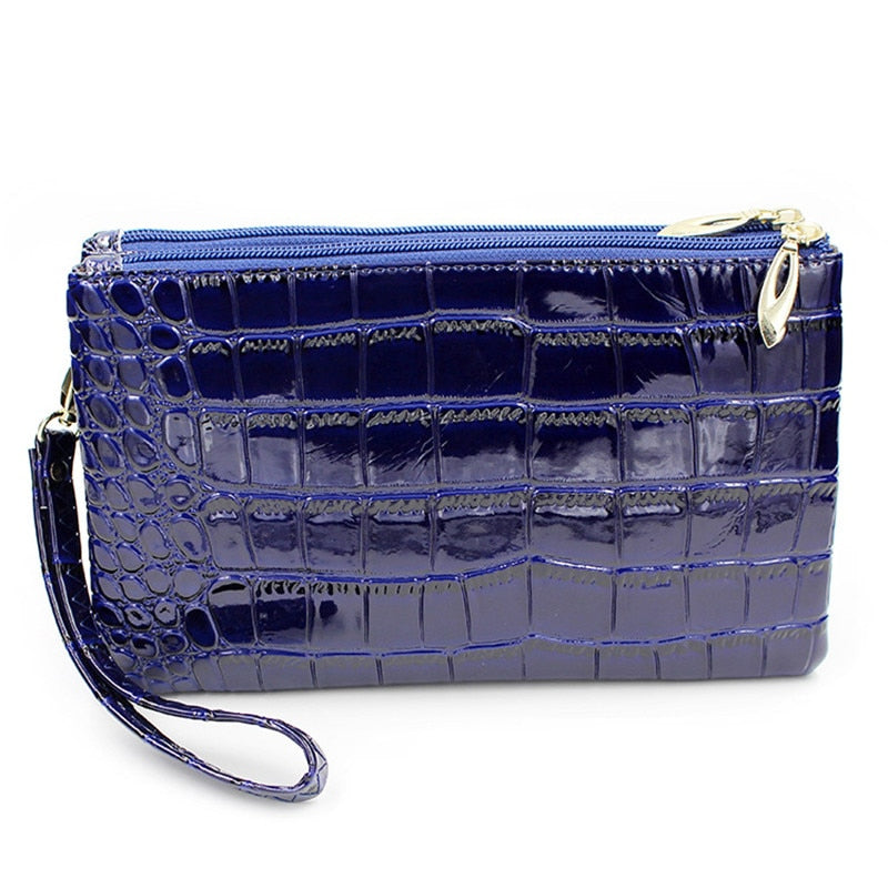Exquisite Small Patent Leather Clutch Bag