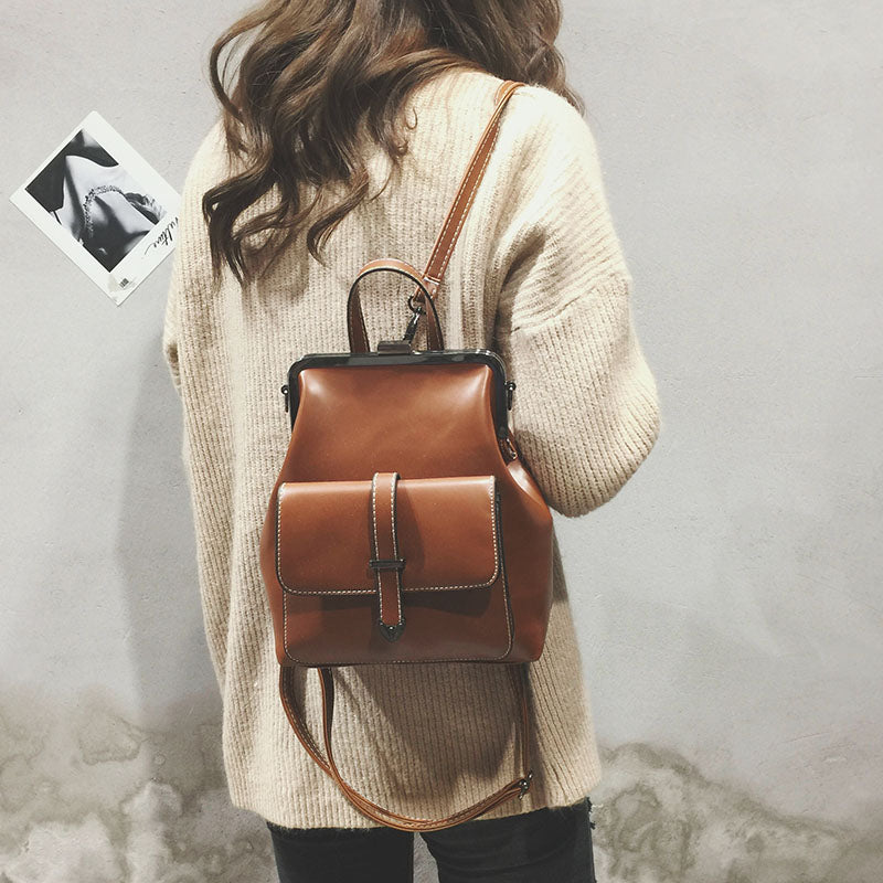 Retro Style Mini Backpack