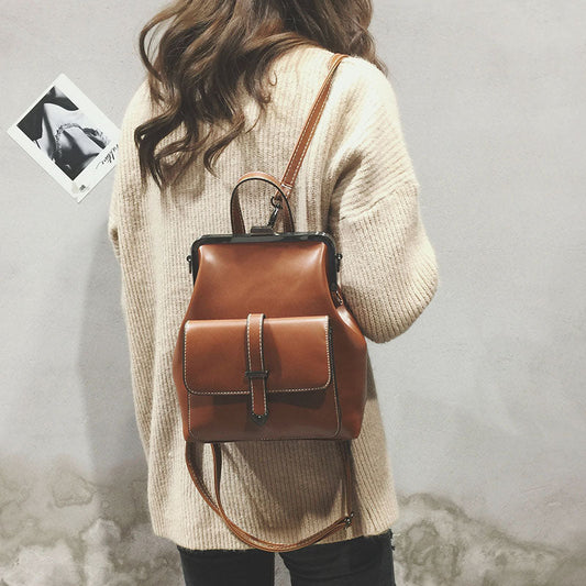 Retro Style Mini Backpack