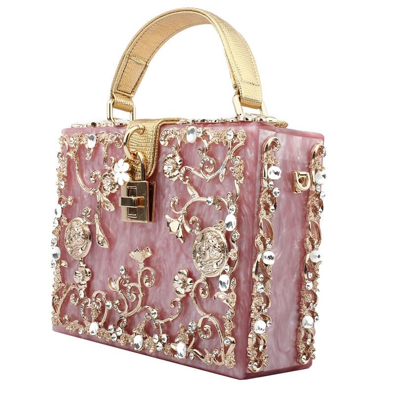 Luxury Floral Patterned Handbag
