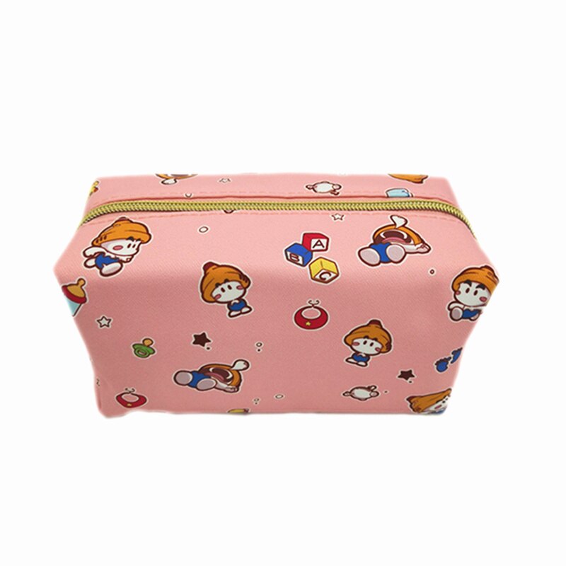 Cartoon Printed Travel Toiletry Bag