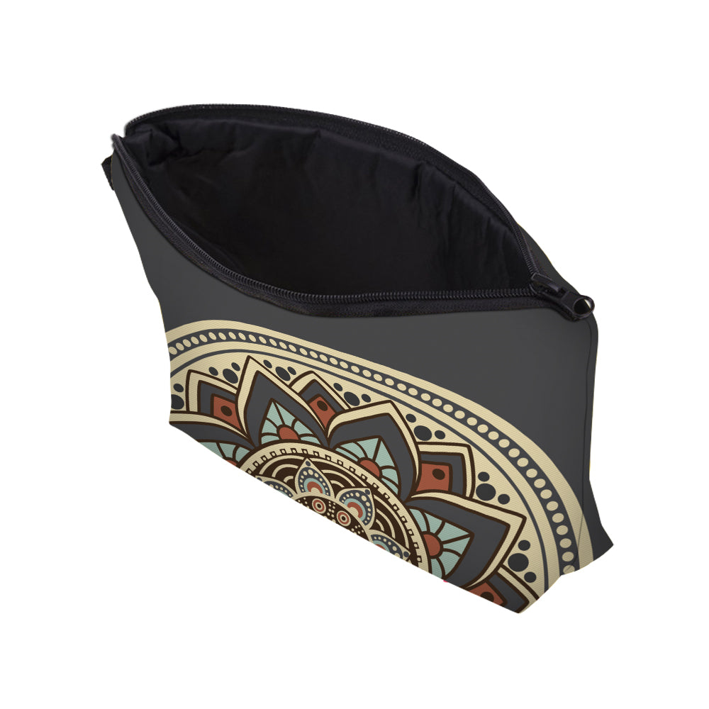 Vintage 3D Printed Cosmetic Bag