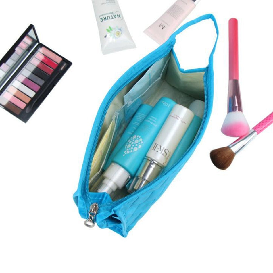 Quilted Cosmetic Bag