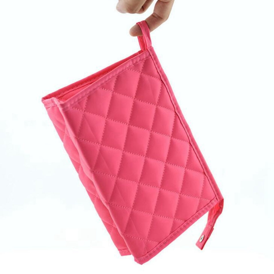 Quilted Cosmetic Bag
