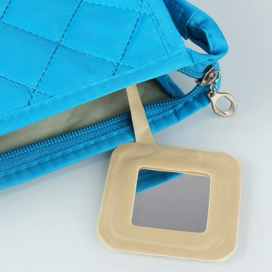 Quilted Cosmetic Bag