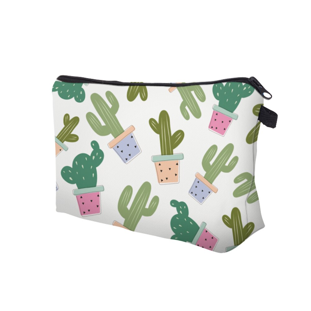 Cactus 3D Printed Cosmetic Bag