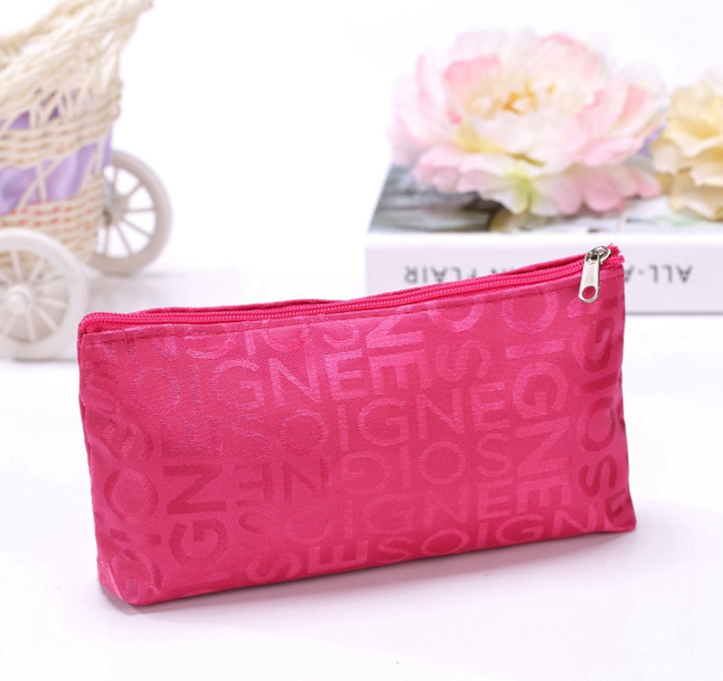 Fashion Letter Design Cosmetic Bags